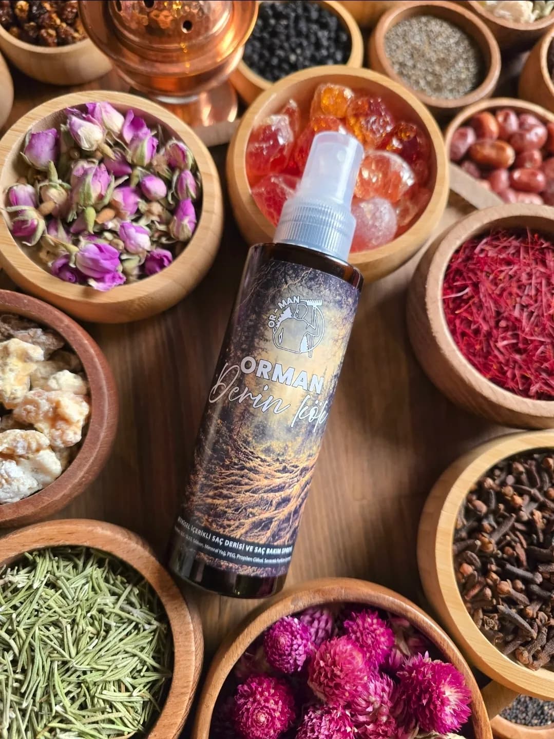 OR-MAN Derin Kök: Saç Derisinin ve Saç Tellerinin Çok Katmanlı Bitkisel Bakım Mimarisi